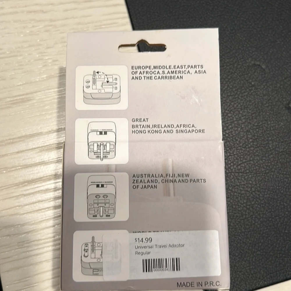 Universal travel adaptor